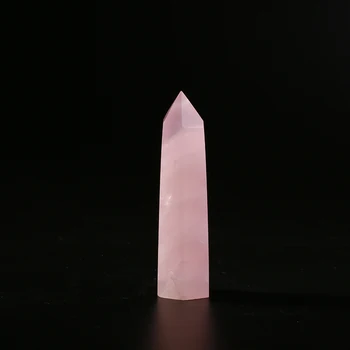 Naturlig Krystal Kolonner af Forskellige Materialer, mekanisk Semi sten Sekskantet enkelt punkt magic wand dekorere vand bottel