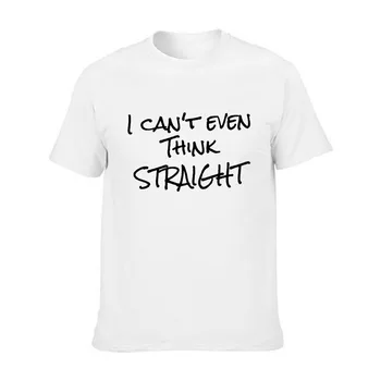Jeg Kan IKKE Selv Tror Lige Sjove T-Shirt Gay Pride Humor Tee T-Shirt til Mænd kortærmet Tshirt Bomuld T-Shirts Mand
