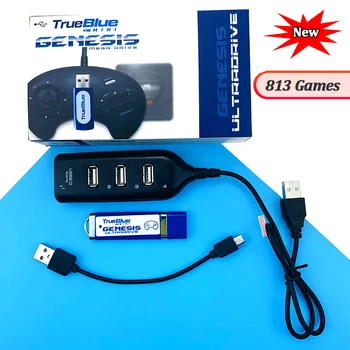 Nyeste 64 GB True Blue Mini Crackhead Pack Ukrudt Pack til PlayStation Klassiske Spil & Tilbehør 101 spil V1
