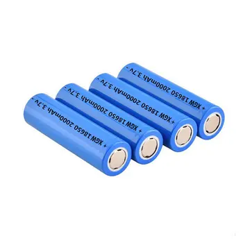 Nye 18650 Genopladeligt Lithium-Batteri 3,7 V 2000mAh Lommelygte LI-Ion-Batterier