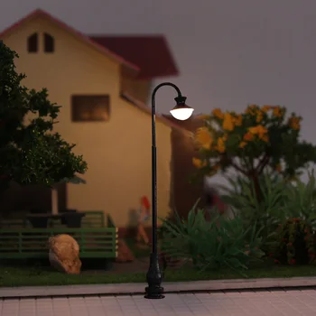 3V led Model belysning metal lampe til at Bygge haven tog landskab layout