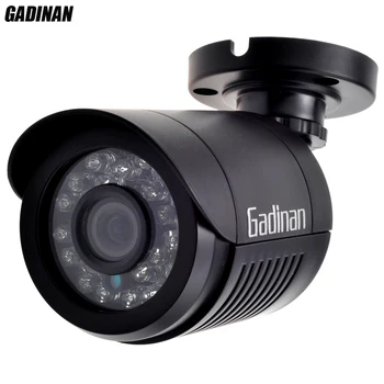 GADINAN Analoge CCTV-Kamera 800TVL 1000TVL Bullet IP66 Vandtæt HD-3,6 mm Linse IR Cut-Filter, Night Vision Mini ABS Boliger