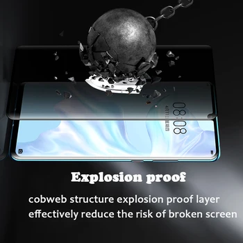 Anti-Kiggede Hærdet Glas Til Huawei P30 lite P20 PRO P20 lite Anti Glare Glas Til huawei p30 lite p20 pro screen Protector