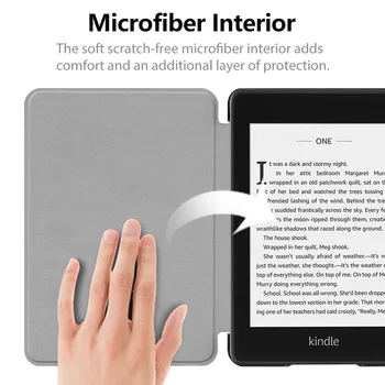 Ultra Slank Sag for Kindle Paperwhite 4 , E - Reader Funda Cover til 2018 Kindle Paperwhite 10 Generation Auto Sleep Capa