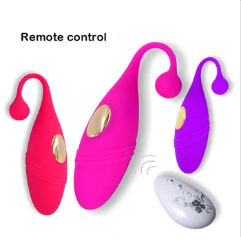 Trådløs Fjernbetjening Vagina Vibrator Voksen Kvinde Massageapparat G - Spot Vibrator Æg Sex Legetøj til Kvinder Anal Toy Masturbator