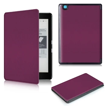 PU leather cover for 2016 Kobo Aura Edition 2 6 inch Ereader protective case smart cover with sleep/awake