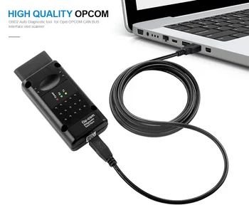 V1.99 OPcom med PIC18F458 FTDI op-kom OBD2 bil Diagnostisk værktøj til Opel OPCOM kan være flash-opdatering 2020 høj kvalitet OPCOM V1.99