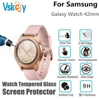 100PCS Hærdet Glas Skærm Protektor til Samsung Galaxy Se 42mm Runde Smart Ur Beskyttende Film