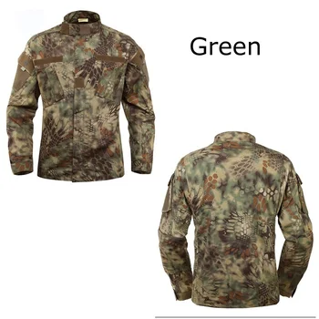 Taktisk OS RU Army Camouflage Bekæmpe Uniform Mænd BDU Multicam-Camo Military Ensartet Tøj Sæt Airsoft Udendørs Jakke + Bukser