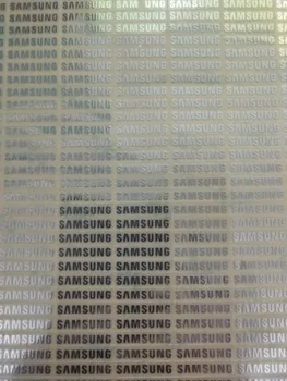 Gratis fragt 3.1X0.6cm 10stk / masse Sølv Samsung logo metal indsætte Samsung galaxy S3 s4 s5 metal klistermærker Samsung logo
