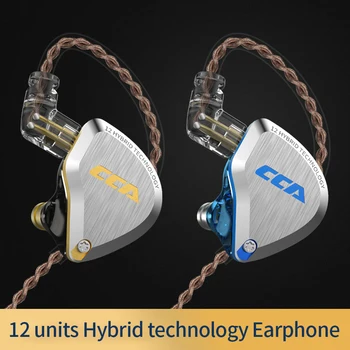 2019 CCA C12 5BA+1DD 12 Enhed Hybrid In-ear Hovedtelefoner HIFI Bas Monitor Hovedtelefon Øretelefoner Til KZ ZS10 ZSN PRO AS10 C10 C10 C16