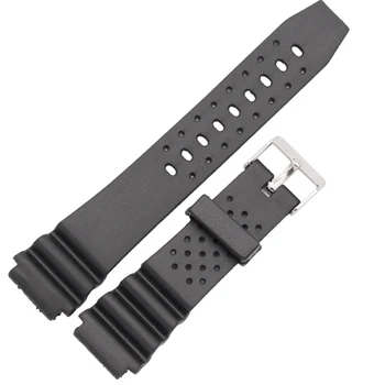 18mm 20mm 22mm Gummi Watchbands Høj Kv Mænd Sports Silikone Rem, Bånd For Casio Ur Tilbehør