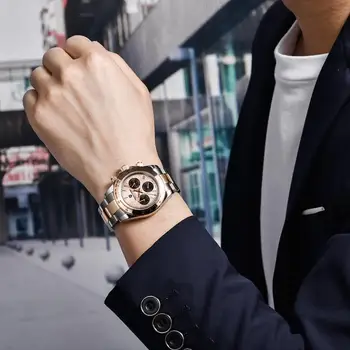 2020 PAGANI Design top luksus mærke mænds ure sports business gold armbåndsur mænd nye i rustfrit stål chronograph vandtæt