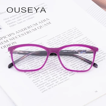 Kvinder TR90-Brillerne Ramme Optisk Klar Mode Brand Designer-Pladsen Nærsynethed Briller Frame #LS8002