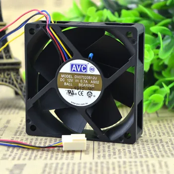 AVC 7020 DV07020B12U 12V 0.7 EN 7CM Max Luftstrøm Sats PWM Temperatur Kontrol Double Ball Fan