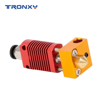 2020 Nyeste Tronxy 3D-Printer Orange Ekstrudering Hovedet Stærke Kompatibilitet