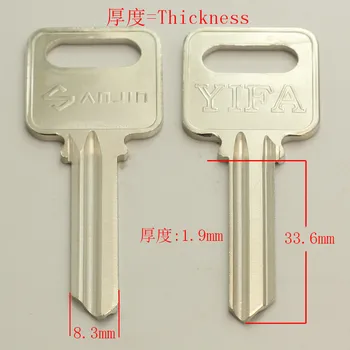 A233 Engros Låsesmed Keymother Messing Hus Hjem Døren Tom Tom Nøgle Blanke Nøgler 15 stykker/masse