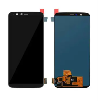 Testet OLED LCD-For Oneplus 5T A5010 LCD Display + Touch Screen Digitizer Assembly for En Plus-5T-Skærm med gave