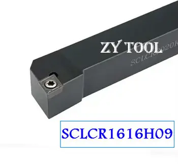 Gratis forsendelse SCLCR/L1616H09, Metal Drejebænk Skærende Værktøjer Drejebænk Maskine til CNC Drejning Værktøjer Eksterne Drejning Af Indehaveren
