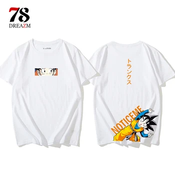 T-shirt Goku par top tee Vegeta mænd/kvinder naruto bedste ven t-shirt Z tshirt dbz Søn animationsfilm