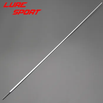 LureSport 3stk 43cm Solid carbon stang med blank Trin hvid maling Stang bygning komponenter Pole Reparation DIY Tilbehør