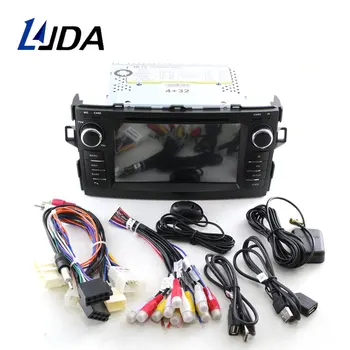 LJDA Android 10.0 Bil DVD-Afspiller Til Toyota AURIS 2008 2009 2010 2011 Mms-GPS Navigation 2 Din Bil Radio IPS Stereo DSP
