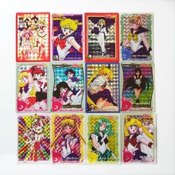 15pcs/set Sailor Moon Legetøj Hobby Hobby Samleobjekter Spil Samling Anime Kort