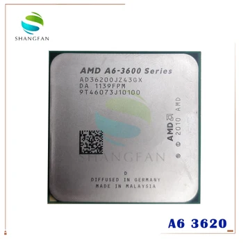 AMD A6-3600 A6 3620 A6-3620 2.2 GHz 4M 65W Quad-Core CPU Processor AD3620OJZ43GX Socket FM1/ 905pin
