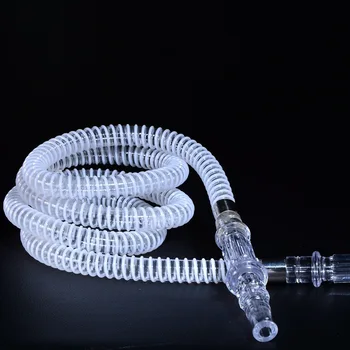 1,8 M høj kvalitet Vandpibe Tilbehør gennemsigtig plast vandpibe slange fleksibel slange