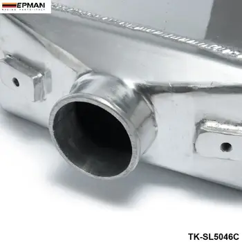 Universal Aluminium Vand-til-Luft-Væske Racing Intercooler Core: 250 X 220 X 115 mm Indløb/Outlet: 3