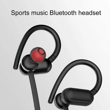 Ørekrog Trådløse Bluetooth-5.0 6D Stereo-TF Kort Hovedtelefoner Headset