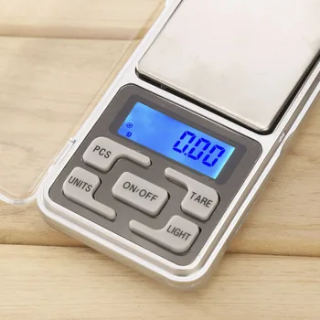Mini Præcision Digital WeightScales for Guld, Sterling Sølv Smykker Skala 0,01 g LCD-Elektronisk vægt Lomme Balance Skala
