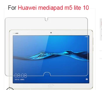 Hærdet Glas Til Huawei Mediapad M5 Lite 10 BAH2-W09/L09/W19 10,1 tommer Tablet Skærm Protektor Hærdet Beskyttende Film
