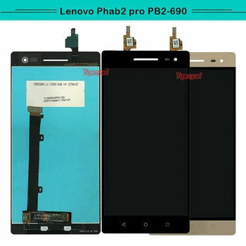 Yqwsyxl Oprindelige LCD-for Lenovo Phab 2 Pro PB2-690 LCD Display+Touch Screen Digitizer Assembly Reparation udskiftning