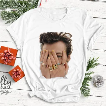 Fine Line Love på Tour Kvinder behandle mennesker med venlighed Kvindelige Ullzang T-shirt af 90'erne Grafisk Tshirt Hip Hop Harry Styles T-shirt