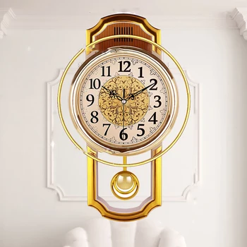 Vintage Pendul Ur Væggen Home Decor Tavs Bedst Sælgende 2019 Produkter Ur Shabby Chic Reloj Forhold Grande Home Decor