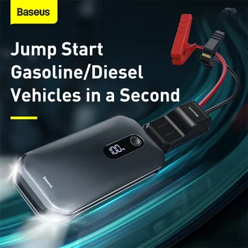 Baseus 12000mah 1000A Portable Power Bank Bil Hoppe Starter Nødsituation Starter 12V Auto Booster Starter Enhedens Batteri til bil