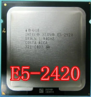 Intel Xeon E5 CPU 2420 E5-2420 e5-2420 SR0LN cpu 1.90 GHz 6-Core 15M LGA 1356 E5-2420 processor