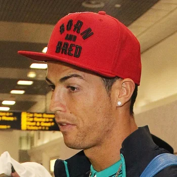 Nye Cristiano Ronaldo, Neymar Sport Snapback Caps Mode Broderi på fodbold, Baseball Cap Knogle fan Hip Hop Hat