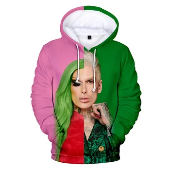 2020 Nye Internet berømtheder Jeffree Star 3D-Print hoodie Sweatshir Efterår og Vinter, Mænd/Kvinder, Mode langærmet Pullover