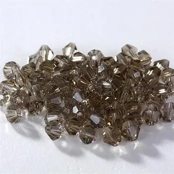 TOP kvalitet 3mm 1000pcs AAA Bicone Fornemme Østrigske krystaller, perler #5301 Grå Smykker at Gøre DIY