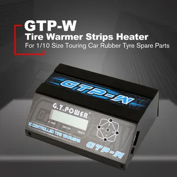 GTP-W IC Temperatur Kontrolleret Dæk Varmere Strimler Kop Varmer med LCD-Skærm til 1/10 Størrelse Touring Car Gummi Dæk, Reservedele