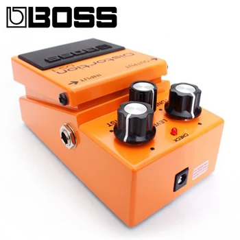 BOSS DS-1 Distortion Pedal, Distortion effekt-Pedal til Guitar, Bas, Keyboard med Forvrængning, Level og Tone Kontrol