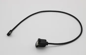 10stk USB 2.0-B Kvindelige Panel Mount Til Mini 5 Pin han til Venstre Vinkel Udvidelse Printer, Scanner Adapter Kabel 50cm
