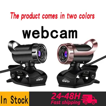 USB 2.0 HD Webcam Web-Kamera Web Cam Med Mikrofon Til Computeren, PC Laptop, Desktop Ноутбу Pk Webcam 480p Webcam 4k HOT