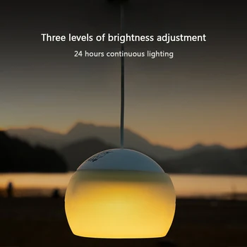 1 stk Udendørs Camping USB-LED-Lampe Rejse Vandring Bærbare Telt Nød-Nat Lys Hænge Lanterne
