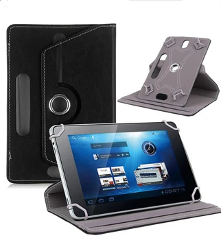 For Asus VivoTab Smart ME400CL/ME400C 10.1 tommer 360 Graders Roterende Universal Tablet PU Læder cover sag Gratis Pen