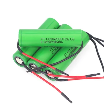 2019 VariCore VTC6 3,7 V 3000mAh 18650 Li-ion Batteri 20A Udledning VC18650VTC6 Værktøjer e-cigaret batterier+DIY-Line