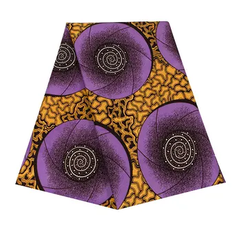Afrika Nigerianske udskriver batik stof fast voks patchwork-syning kjole håndværk klud polyester billige pris, høj kvalitet Ankara tissu