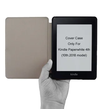 Book Cover til Kindle Paperwhite 4th model PQ94WIF tyndeste og Letteste SmartShell 2018 kindle 10 tilfælde